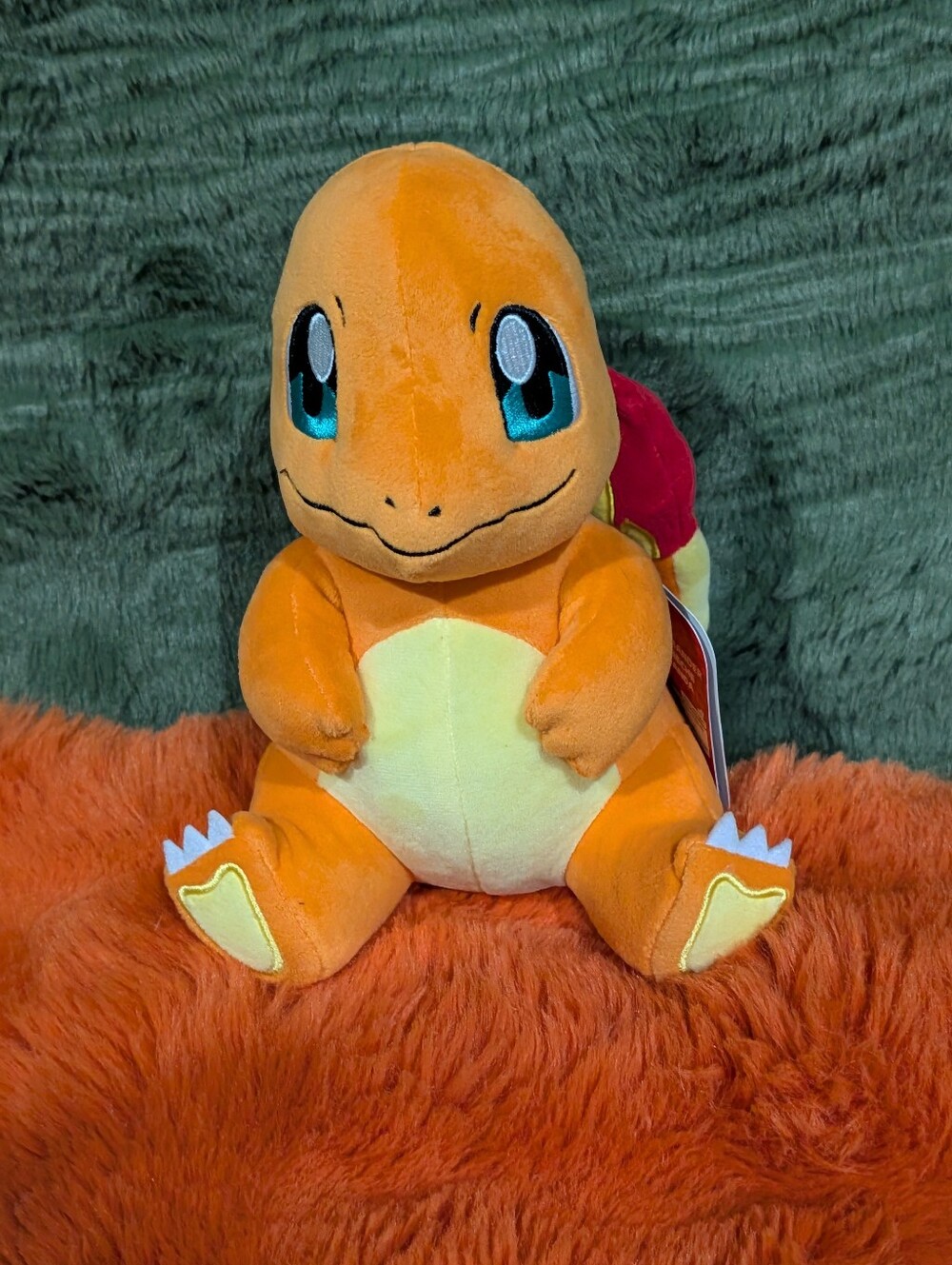 Brand New Authentic 2025 Pokemon Jazwares Charmander 8 Inch Plush Stuffed Animal
